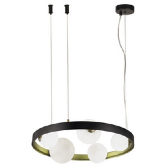 4628-5P, подвесная люстра, D550xH200/1500, 5xG9x28W, excluded