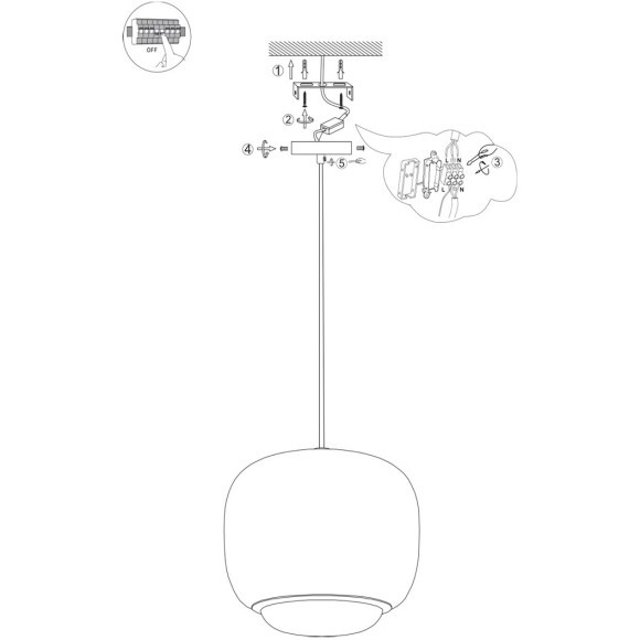 MOD466PL-L12W3K Подвесной светодиодный светильник с белым алюминиевым плафоном 30см, 20Вт, 180°, 3000К, CRI90, 2100Лм  Maytoni Brio