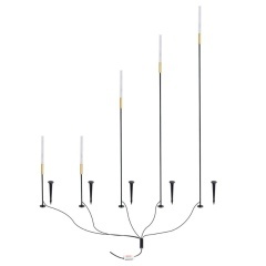 Грунтовый светильник Arte Lamp MUSTER A1083PA-5BK