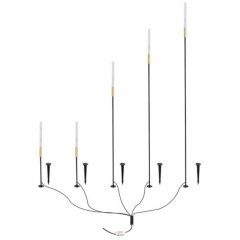 Грунтовый светильник Arte Lamp MUSTER A1083PA-5BK Грунтовый светильник Arte Lamp MUSTER A1083PA-5BK