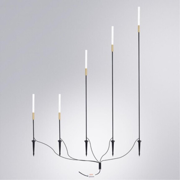 Грунтовый светильник Arte Lamp MUSTER A1083PA-5BK