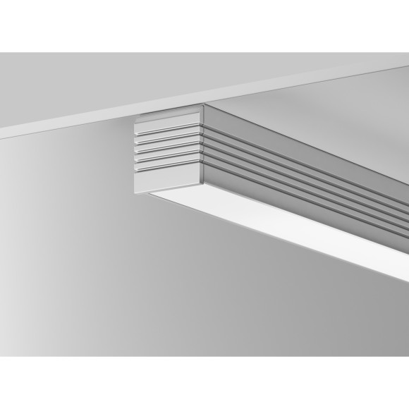 Алюминиевый 2м накладной профиль для светодиодной ленты, 35x35мм Maytoni ALM-3535AT-S-2M арт 631008 Алюминиевый 2м накладной профиль для светодиодной ленты, 35x35мм Maytoni ALM-3535AT-S-2M арт 631008