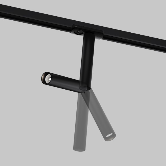 Однофазный двужильный светодиодный трековый светильник Maytoni Unity TR142-1-6W4K-B Focus Dual 4000К 460Лм CRI90+ 36° 6Вт Однофазный двужильный светодиодный трековый светильник Maytoni Unity TR142-1-6W4K-B Focus Dual 4000К 460Лм CRI90+ 36° 6Вт