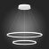 ST604.543.56 Светильник подвесной ST-Luce Белый/Белый LED 1*56W 4000K Подвесные светильники