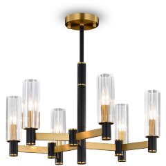 Люстра на штанге Freya FR5167PL-06BS Ambra под лампы 6xE14 40W Люстра на штанге Freya FR5167PL-06BS Ambra под лампы 6xE14 40W