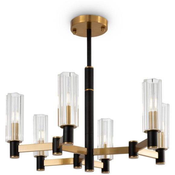 Люстра на штанге Freya FR5167PL-06BS Ambra под лампы 6xE14 40W Люстра на штанге Freya FR5167PL-06BS Ambra под лампы 6xE14 40W