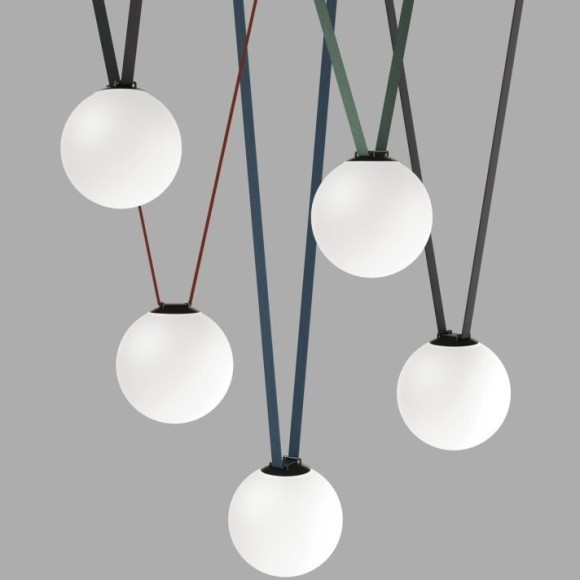 DK5554-BK Светодиодный светильник шар для трека-ремня серии Denkirs Belty 48V, 15W, RA90, 120°, 4000K