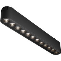 TR082-1-12W4K-M-B Трековый магнитный светодиодный светильник Maytoni Radity 48V CRI90+ 4000К 1400Лм 36° 12Вт