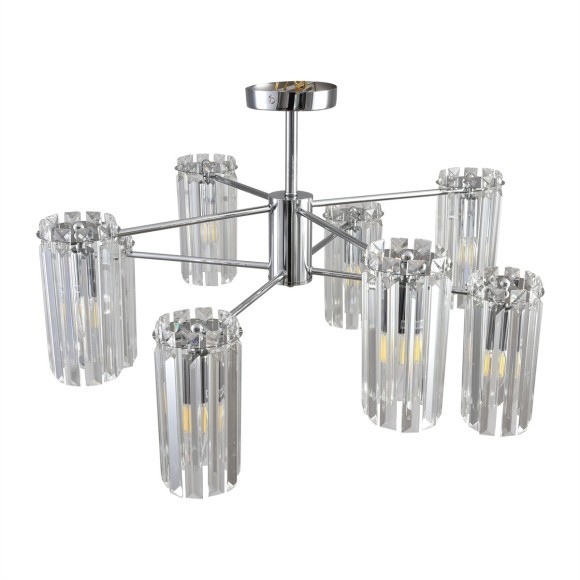 Люстра подвесная E14 8*40W 220V FAVLA 8348/8C