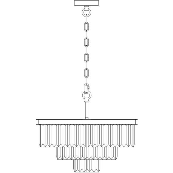 Подвесная люстра Revero MOD085PL-07CH