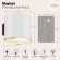 Бра Maytoni C066WL-01W Rond под лампу 1xG9 50W