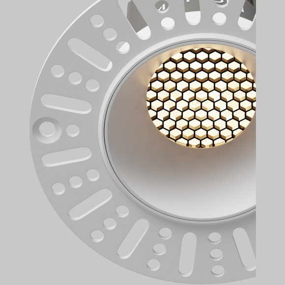 Встраиваемый светильник Maytoni Dip Hight LED Ra90 Lm1150 3000K IP20 10Вт 50° DL119-10W-3K-TRS-W