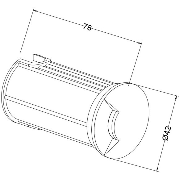 Встраиваемый светильник Outdoor O044DL-L1S3K