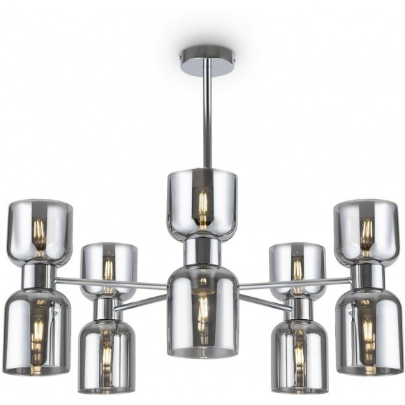 Люстра на штанге Freya FR5203PL-10CH1 Savia под лампы 10xE27 60W Люстра на штанге Freya FR5203PL-10CH1 Savia под лампы 10xE27 60W