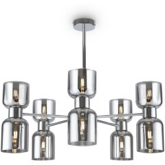 Люстра на штанге Freya FR5203PL-10CH1 Savia под лампы 10xE27 60W Люстра на штанге Freya FR5203PL-10CH1 Savia под лампы 10xE27 60W