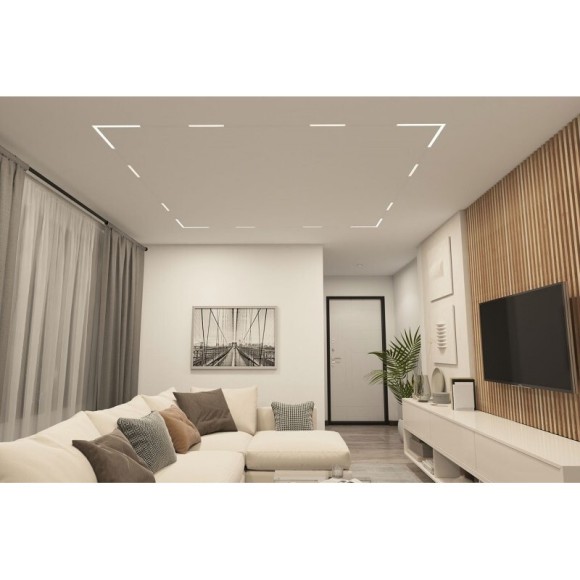 DK8014-WH Трековый магнитный светодиодный SMART (TUYA, Алиса, Wi-Fi, пам. настроек) светильник Denkirs SMART 220V CRI90+ 3000-6000К 1520Лм 120° 18Вт