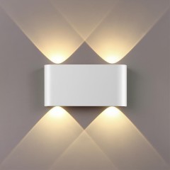 Настенный светильник белый металлический прямоугольник Odeon Light LED 4W 3000K 220V MAGNUM 7192/4WL Настенный светильник белый металлический прямоугольник Odeon Light LED 4W 3000K 220V MAGNUM 7192/4WL