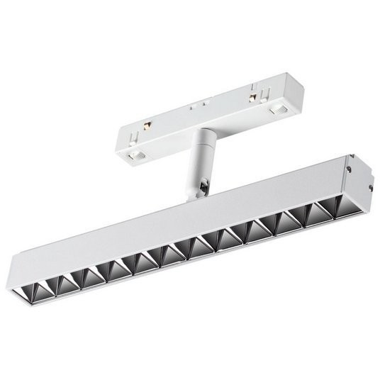 358609 Трековый светодиодный светильник Novotech Flum CRI90+ 4000К 960Лм 38° 12W