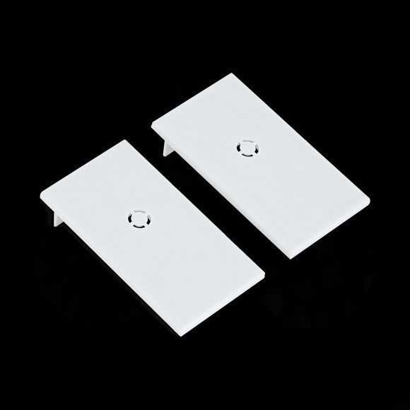 ST015.522.15 Заглушка торцевая (2шт) белая для накладных шинопроводов SKYLINE 220 ST015.522.15 Заглушка торцевая (2шт) белая для накладных шинопроводов SKYLINE 220