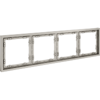 Рамка пластиковая VOLTUM S70 на 4 поста, (кашемир)