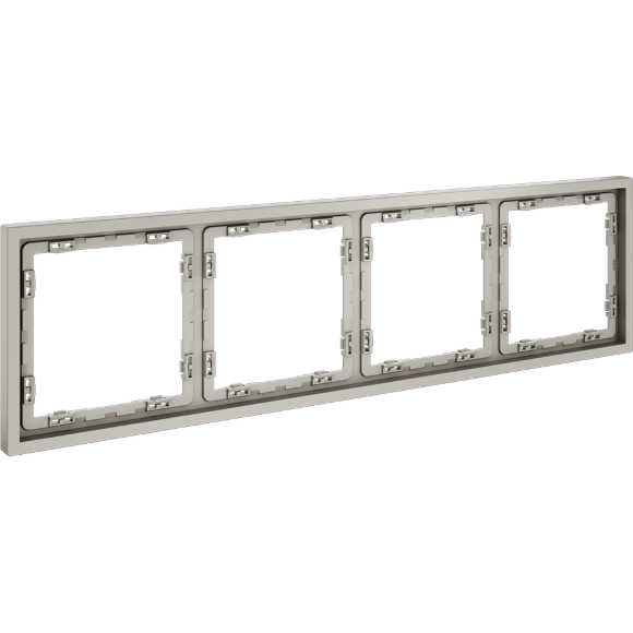 Рамка пластиковая VOLTUM S70 на 4 поста, (кашемир)