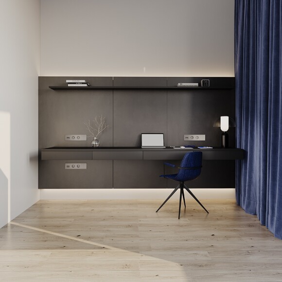 Рамка пластиковая VOLTUM S70 на 4 поста, (кашемир)