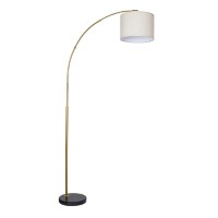 Торшер с абажуром Arte Lamp A4060PN-1PB PAOLO под лампу 1xE27 60W