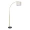 Торшер с абажуром Arte Lamp A4060PN-1PB PAOLO под лампу 1xE27 60W