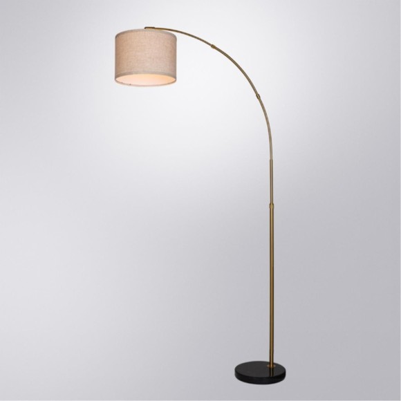 Торшер с абажуром Arte Lamp A4060PN-1PB PAOLO под лампу 1xE27 60W Торшер с абажуром Arte Lamp A4060PN-1PB PAOLO под лампу 1xE27 60W
