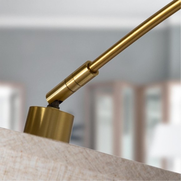 Торшер с абажуром Arte Lamp A4060PN-1PB PAOLO под лампу 1xE27 60W Торшер с абажуром Arte Lamp A4060PN-1PB PAOLO под лампу 1xE27 60W