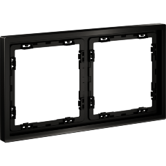 Рамка металлическая на 2 поста, S70 Metal (антрацит) Рамка металлическая на 2 поста, S70 Metal (антрацит)