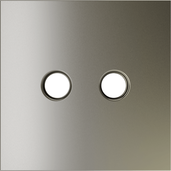 Накладка для розетки телевизионной оконечной TV+SAT, S70 (шелк)