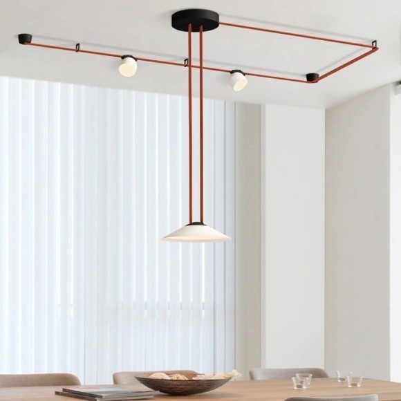 DK5542-WH+BK Cветодиодный светильник на ременный шинопровод Denkirs Belty CRI90+ 4000К 960Лм 120° 12Вт