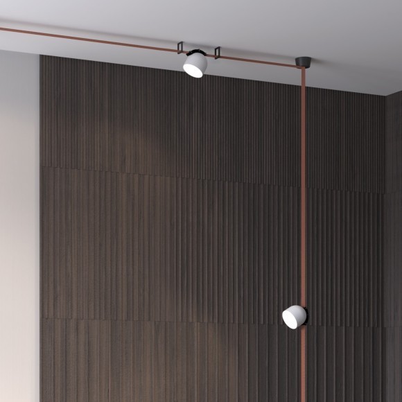 DK5542-WH+BK Cветодиодный светильник на ременный шинопровод Denkirs Belty CRI90+ 4000К 960Лм 120° 12Вт