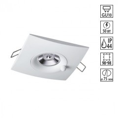 Светильник встраиваемый влагозащищенный Novotech Water 370793 Светильник встраиваемый влагозащищенный Novotech Water 370793