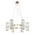 Люстра хрустальная Arte Lamp A1049SP-12GO SANTORINI под лампы 12xG9 40W