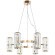 Люстра хрустальная Arte Lamp A1049SP-12GO SANTORINI под лампы 12xG9 40W