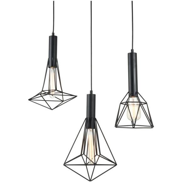 Подвесной светильник с 3 лампами Maytoni T021-03-B SPIDER под лампы 3xE27 60W