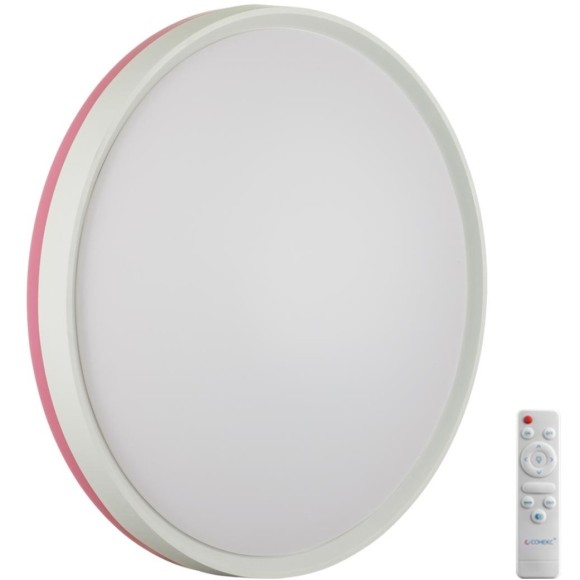 Светильник LED 70Вт 3000-6000К D500 IP43 пульт ДУ Sonex KEZO PINK 7708/EL
