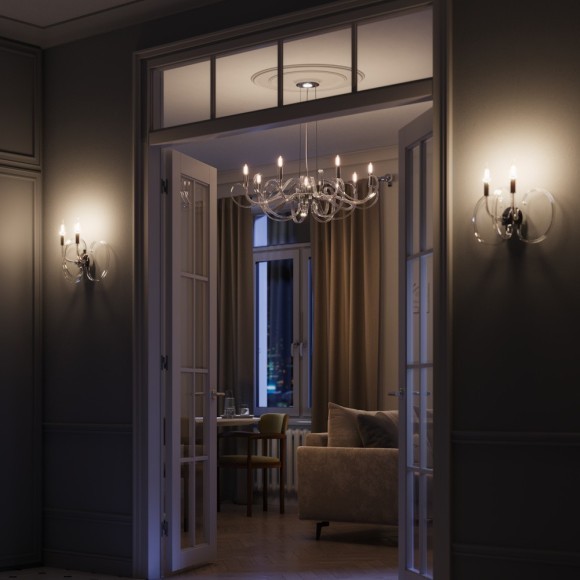 Бра Maytoni MOD051WL-02TR Atlanta под лампы 2xE14 40W Бра Maytoni MOD051WL-02TR Atlanta под лампы 2xE14 40W