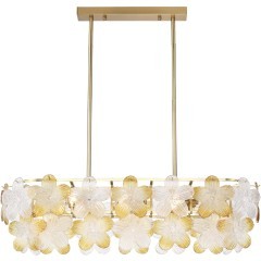 SL6240.203.08 Светильник подвесной ST-Luce золотистый/Прозрачный, январный E14 8*60W TENDER SL6240.203.08 Светильник подвесной ST-Luce золотистый/Прозрачный, январный E14 8*60W TENDER