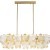 SL6240.203.08 Светильник подвесной ST-Luce золотистый/Прозрачный, январный E14 8*60W TENDER