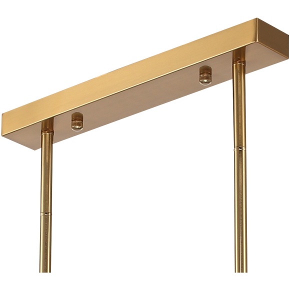 SL6240.203.08 Светильник подвесной ST-Luce золотистый/Прозрачный, январный E14 8*60W TENDER