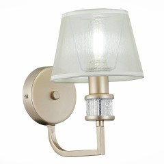 SLE107501-01 Светильник настенный Золотистый/Шампань E14 1*40W MANILA SLE107501-01 Светильник настенный Золотистый/Шампань E14 1*40W MANILA