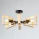 Люстра потолочная Arte Lamp A8030PL-6BK BRUSSELS под лампы 6xE27 60W