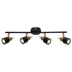 Спот потолочный Arte Lamp A1906PL-4BK ALMACH под лампы 4xGU10 50W Спот потолочный Arte Lamp A1906PL-4BK ALMACH под лампы 4xGU10 50W