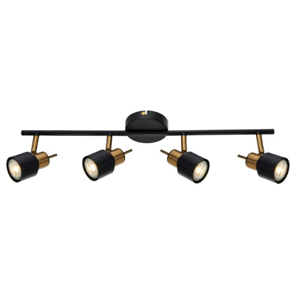Спот потолочный Arte Lamp A1906PL-4BK ALMACH под лампы 4xGU10 50W