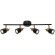 Спот потолочный Arte Lamp A1906PL-4BK ALMACH под лампы 4xGU10 50W