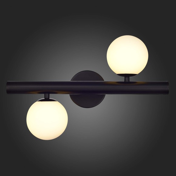 SL1185.401.02 Бра ST-Luce Черный/Белый G9 2*5W ASOLO