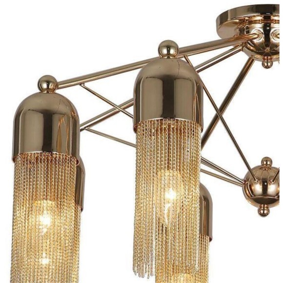 Потолочная люстра Zaria 2739-8P Потолочная люстра Zaria 2739-8P